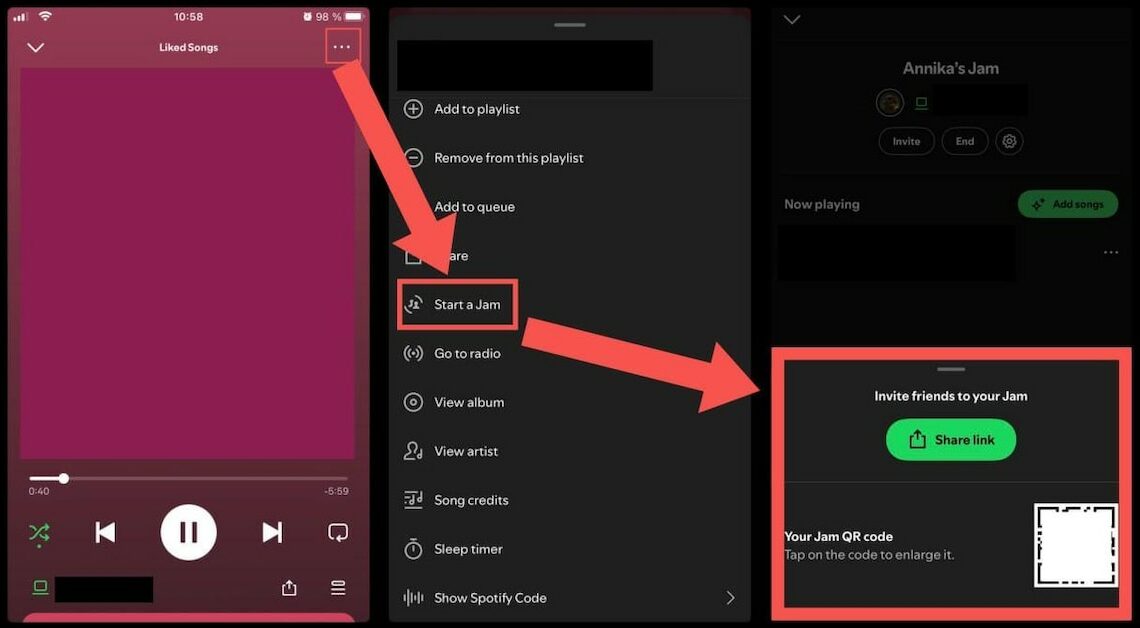 Listening to Spotify together: How the group session works