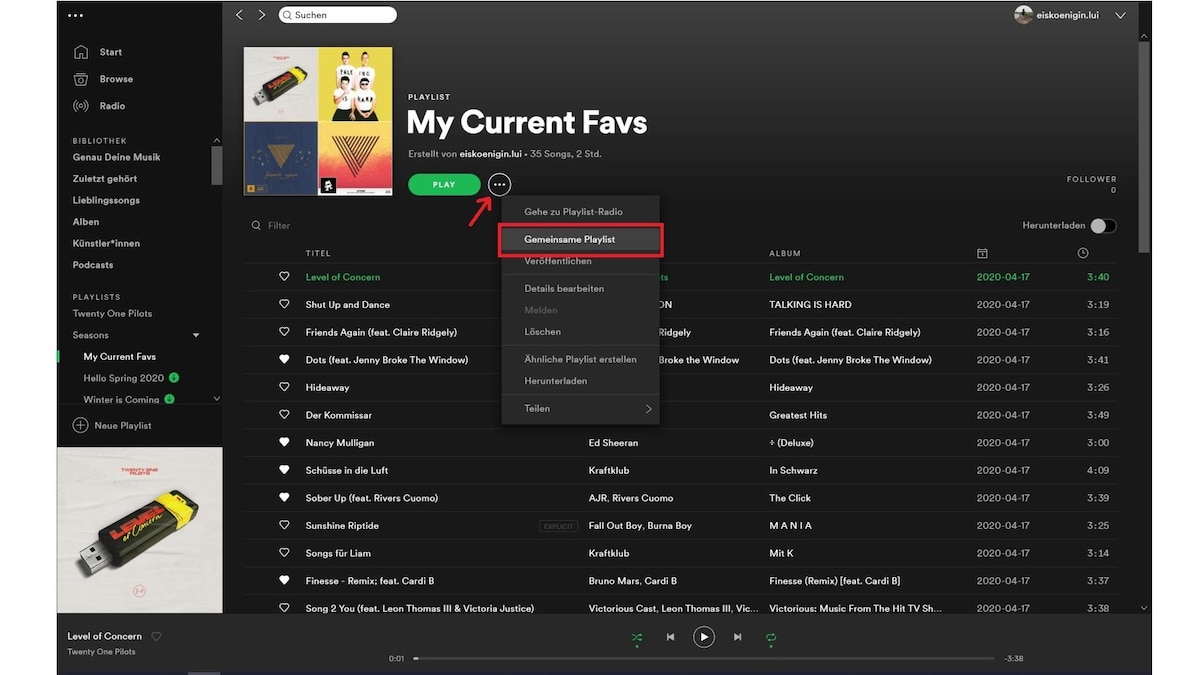 A shared playlist with other Spotify users can be unlocked in no time.