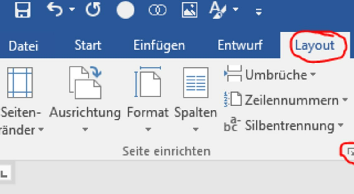 Word: Portrait and landscape format in the same document