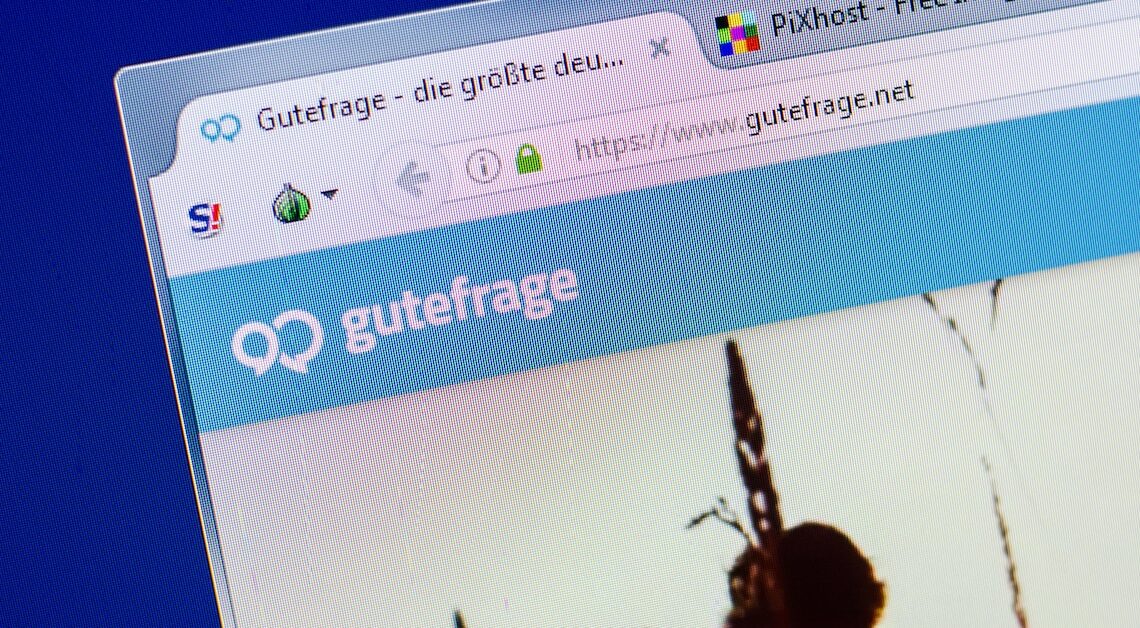 gutefrage.net: Delete account - this is how it works