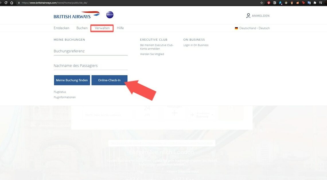 British Airways: Online Check-In - what you need to know