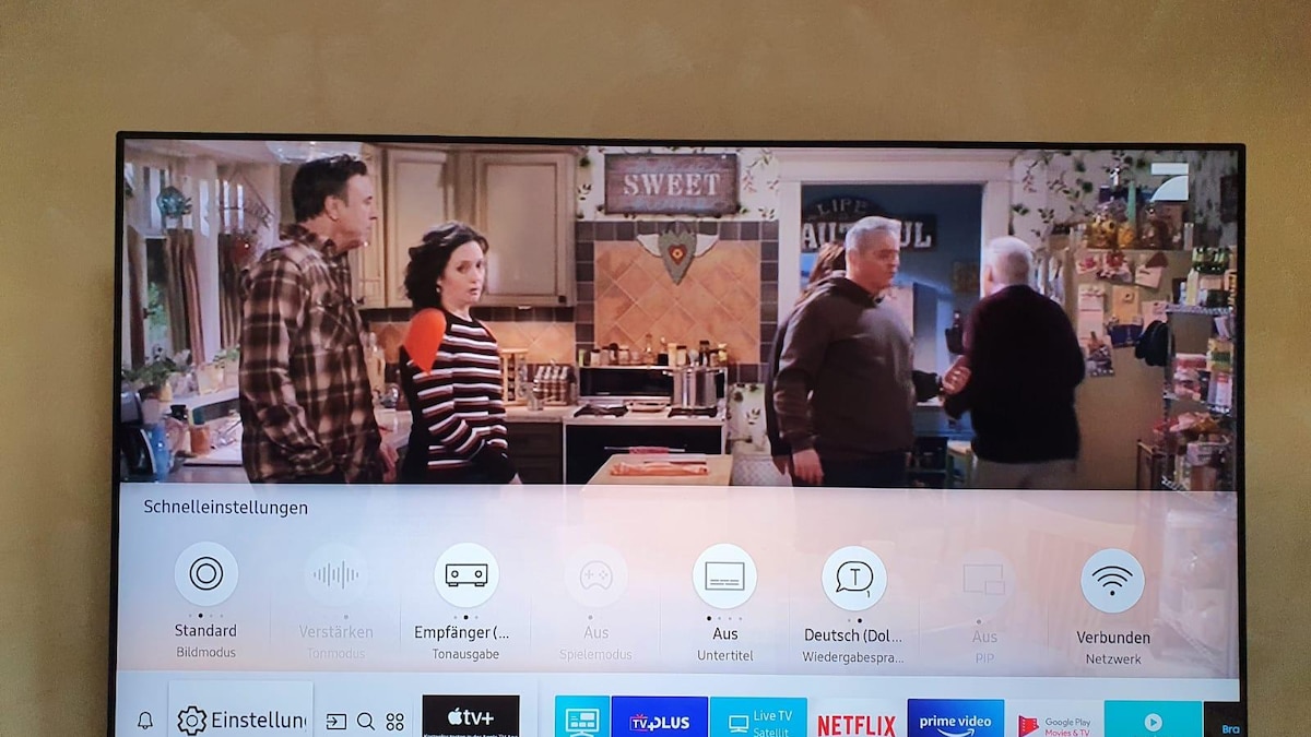 If you want to turn off advertising, first open the settings on your Samsung TV.