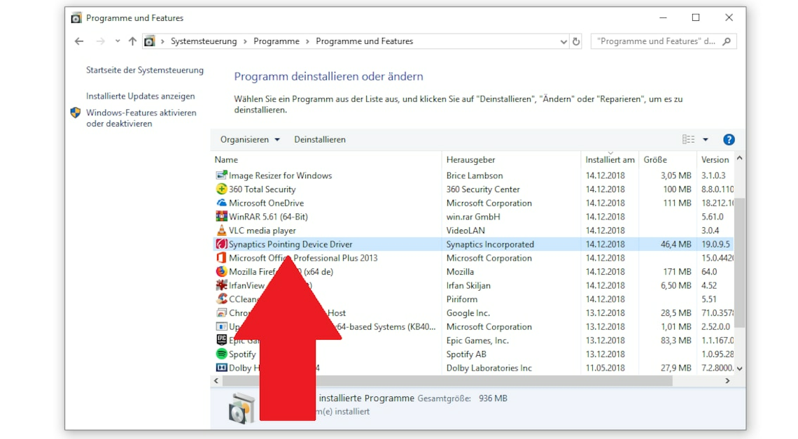 Synaptics Pointing Device Driver - what is it?