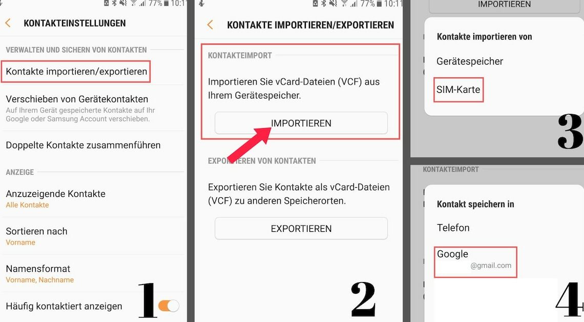 Synchronize Android contacts - here's how